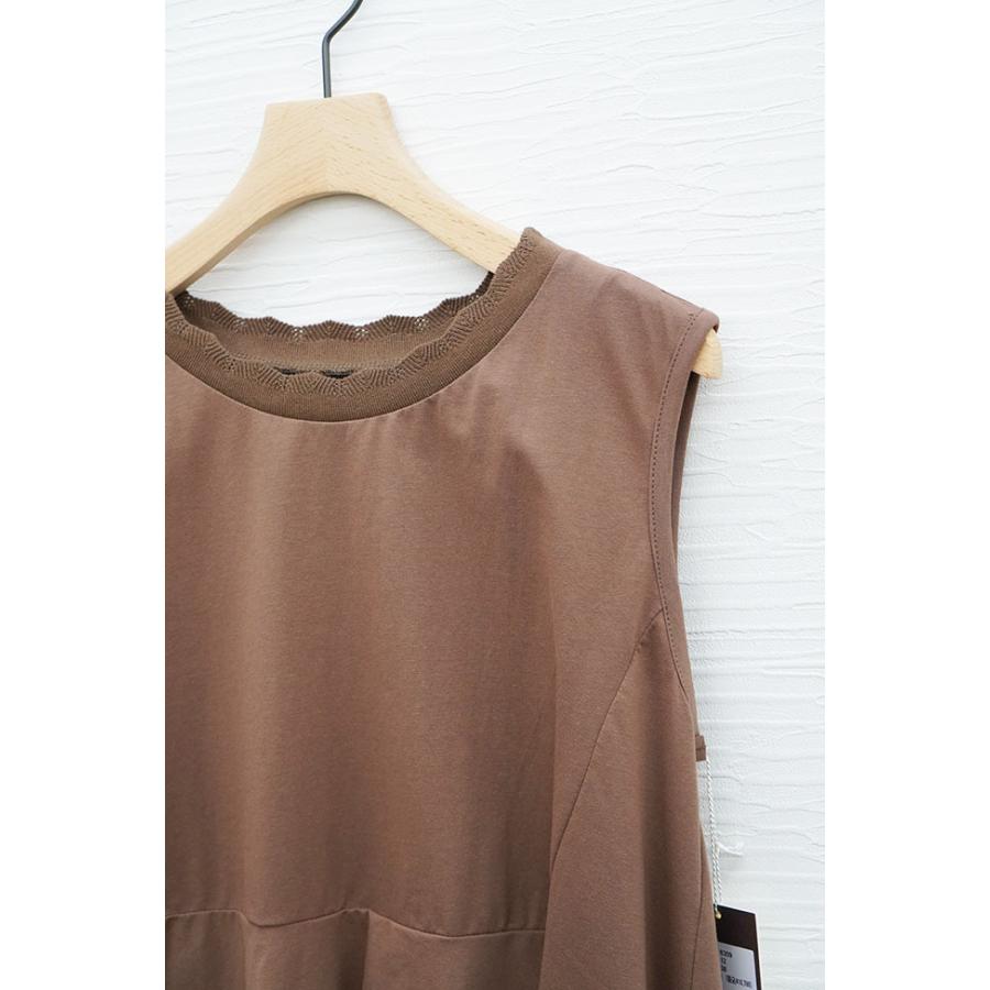 【30％OFF】ayane アヤン 襟ぐりニットフレアタンクトップ 816309 | ayane | 07
