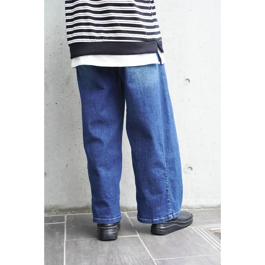 ayane バレルレッグデニムパンツ　新品未使用 ayane アヤン バレルレッグ デニムパンツ レディースデニム オール