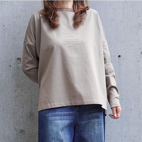 ayane アヤン ポンチ素材 ゆるTシャツ レディースカットソー ゆったり 816337 | ayane