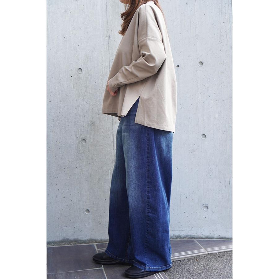 ayane アヤン ポンチ素材 ゆるTシャツ レディースカットソー ゆったり 816337 | ayane | 02