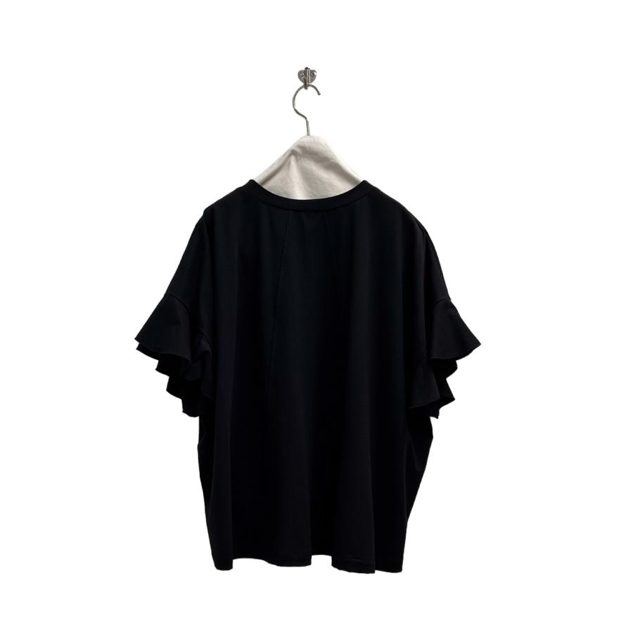 【30％OFF】ayane アヤン  レディースカットソー ラッフルスリーブ Vネック Tシャツ 半袖 春夏 無地 826527 | ayane | 10
