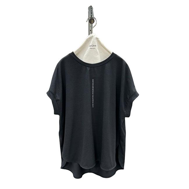 【30％OFF】ayane アヤン 縦ロゴ フレンチ Tシャツ レディースカットソー フレンチ袖 春夏 836610 | ayane | 10