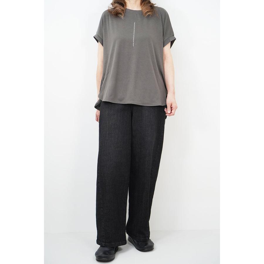 【30％OFF】ayane アヤン 縦ロゴ フレンチ Tシャツ レディースカットソー フレンチ袖 春夏 836610 | ayane | 01