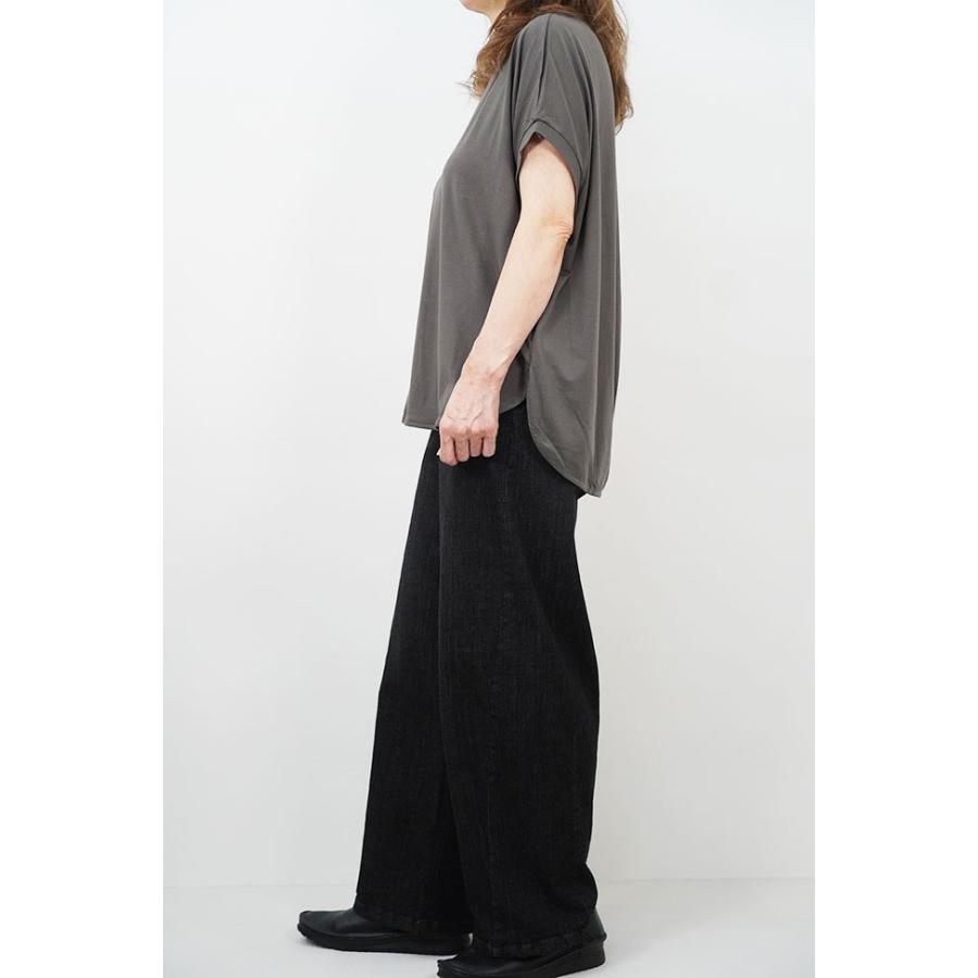 【30％OFF】ayane アヤン 縦ロゴ フレンチ Tシャツ レディースカットソー フレンチ袖 春夏 836610 | ayane | 02