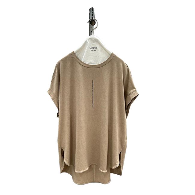 【30％OFF】ayane アヤン 縦ロゴ フレンチ Tシャツ レディースカットソー フレンチ袖 春夏 836610 | ayane | 06