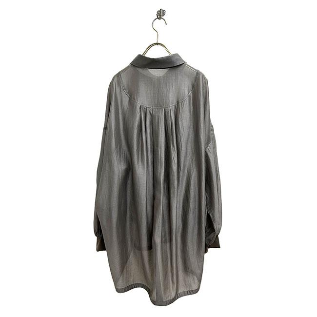 【30％OFF】ayane アヤン シアーシャツ レディース シャツブラウス 透け感 ゆったりシルエット 春夏 836611 | ayane | 12