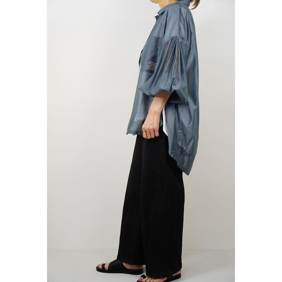 【30％OFF】ayane アヤン シアーシャツ レディース シャツブラウス 透け感 ゆったりシルエット 春夏 836611 | ayane | 03