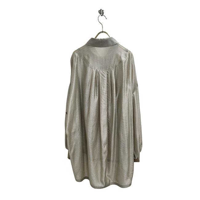 【30％OFF】ayane アヤン シアーシャツ レディース シャツブラウス 透け感 ゆったりシルエット 春夏 836611 | ayane | 08