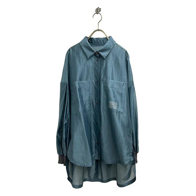 【30％OFF】ayane アヤン シアーシャツ レディース シャツブラウス 透け感 ゆったりシルエット 春夏 836611 | ayane | 09