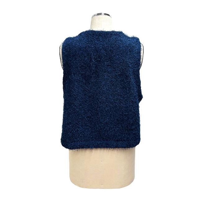 ayane アヤン ロゴ入りダンスヤーンニットベスト レディースニットベスト 秋冬ベスト 855726 | ayane | 14