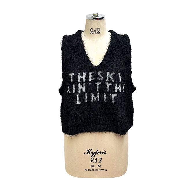 ayane アヤン ロゴ入りダンスヤーンニットベスト レディースニットベスト 秋冬ベスト 855726 | ayane | 15