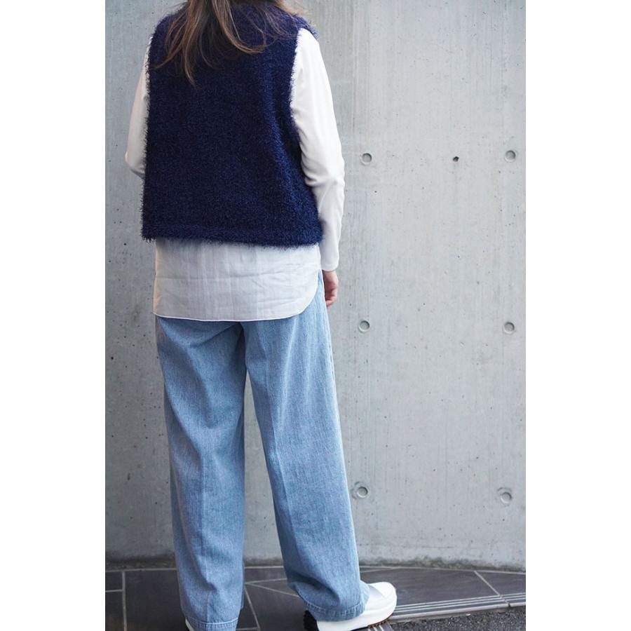 ayane アヤン ロゴ入りダンスヤーンニットベスト レディースニットベスト 秋冬ベスト 855726 | ayane | 05