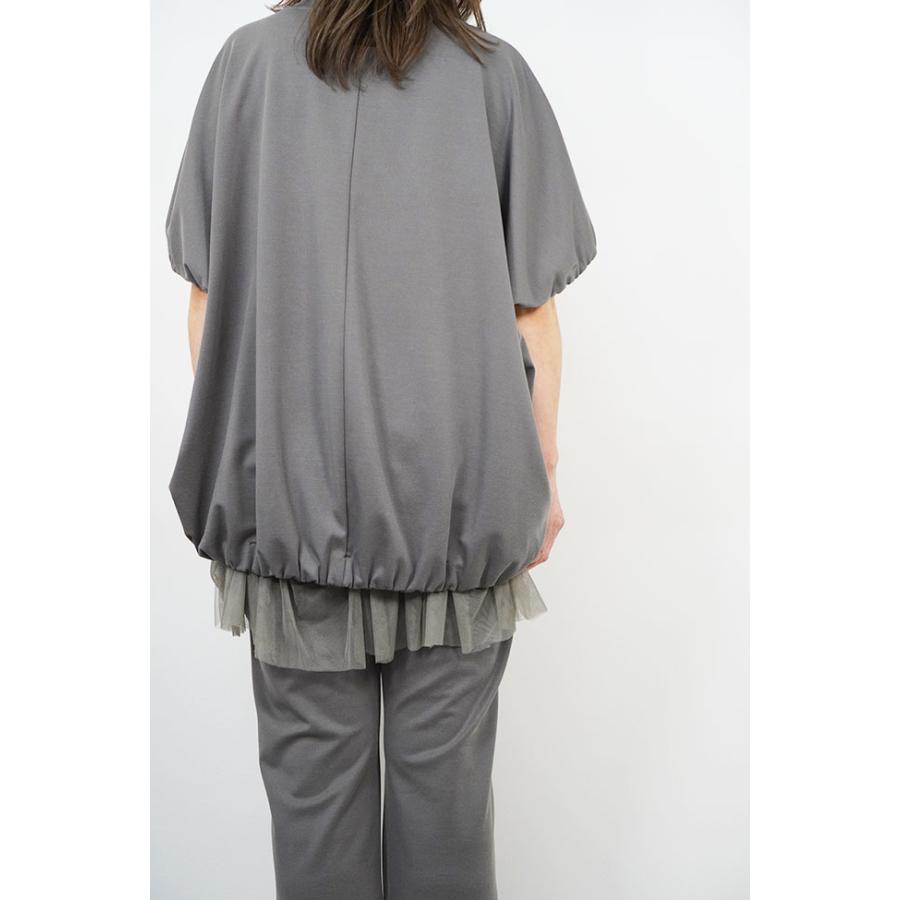 ayane アヤン ポリエステルポンチプルオーバー レディース ロゴTシャツ ゆったり 体型カバー セットアップ可 856728 | ayane | 13
