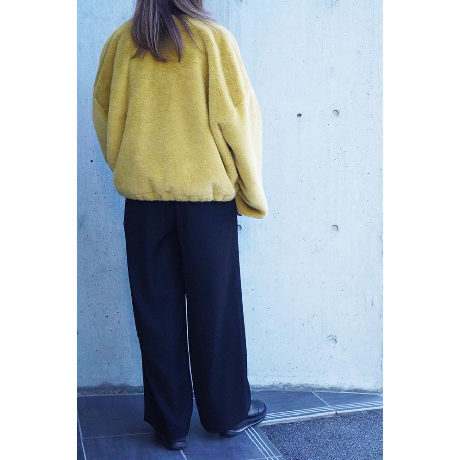 ayane アヤン エコファーブルゾン レディースブルゾン ファーブルゾン もふもふ 秋冬ブルゾン イエロー グレージュ モカ 875806 | ayane | 05