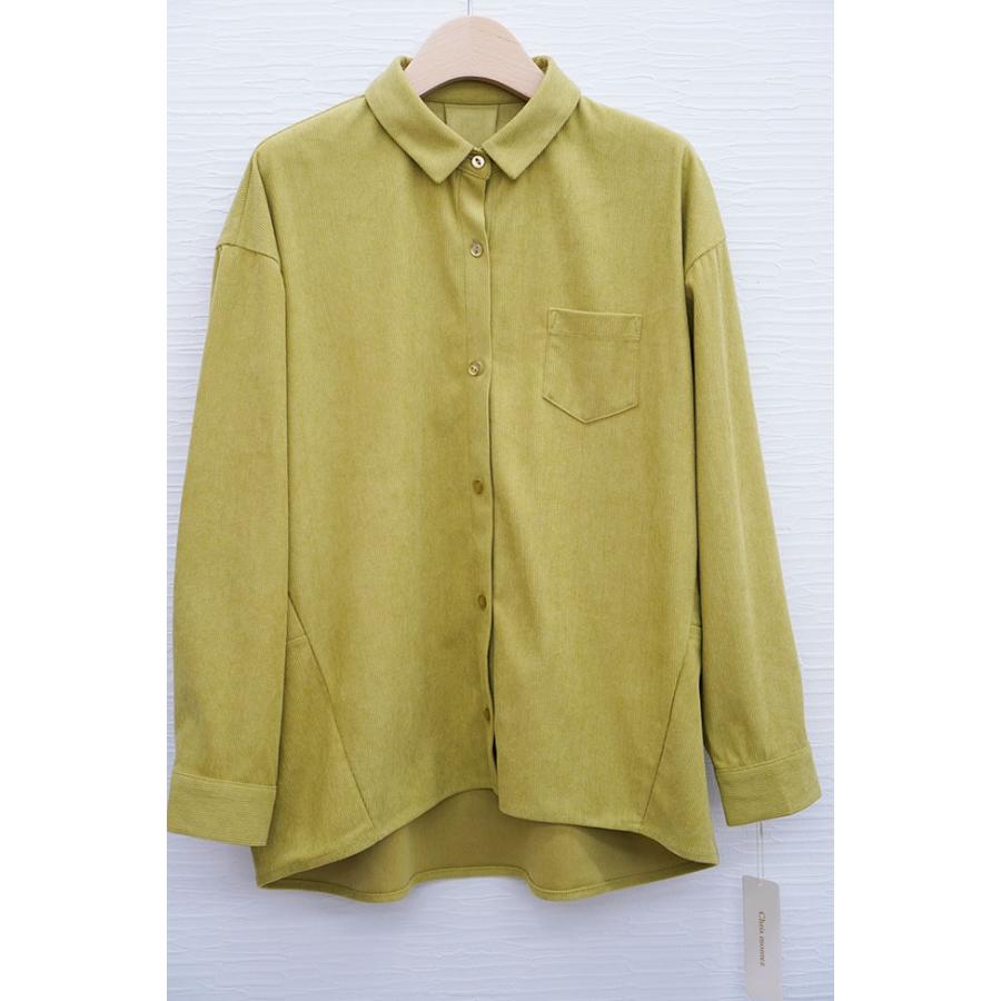 Chris montez クリスモンテス コーデュロイシャツブラウス レディースシャツブラウス 秋冬ブラウス K-2108 |  | 09