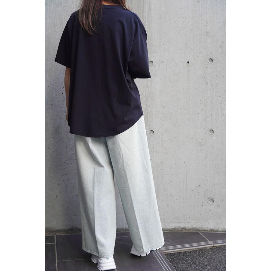 ROSIEE ロージー レディース 半袖 カットソー 手書きロゴ刺繍Tシャツ 春夏 シンプル R830309 | ROSIEE | 04