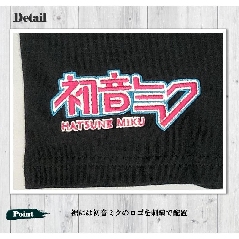 絡繰魂 × 初音ミク 桜満開 TEE 262007 刺繍 ボカロ コラボ 半袖 T