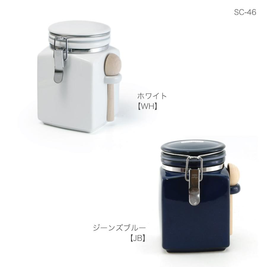 ZEROJAPAN ゼロジャパン 美濃焼 日本製 スクエアキャニスターS 木製