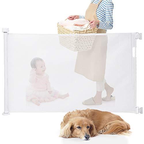 超目玉 Seathestars ベビーゲート ペットゲート ロールゲート バリアフリー 階段上設置可能 ワイド 開閉式 ネット最大幅13 大流行中 Www Shandilyaz Com
