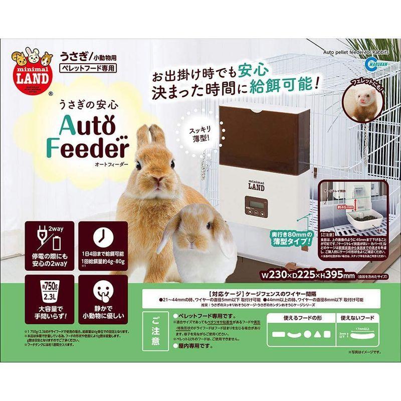 オンライン販促品 ミニマルランド Rgstore2のミニマルランド うさぎの安心オートフィーダー 給餌器 自動給餌器 うさぎの安心オートフィーダー ならショッピング ランキングや口コミも豊富なネット通販 更にお得なpaypay残高も スマホアプリも
