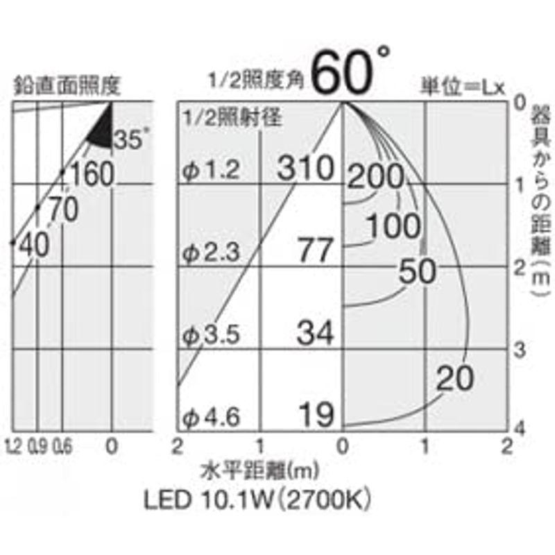 大光電機　DAIKO　LEDアウトドアスポットライト　防雨形　電球色　人感センサー　明るさ白熱灯80W相当　LED内蔵　OFFタイプI　ON