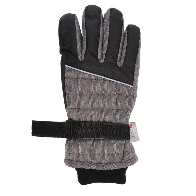 おたふく手袋 冬用防寒手袋 ホットエースプロ LL HA-321 防水 ベルトタイプ グレー 通販