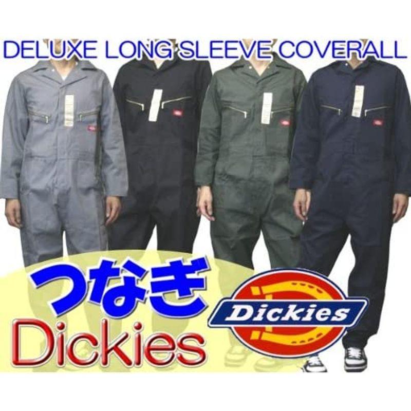 Dickies(ディッキーズ)　つなぎ　ツイルデラックス　ブラック　M　4879-48799