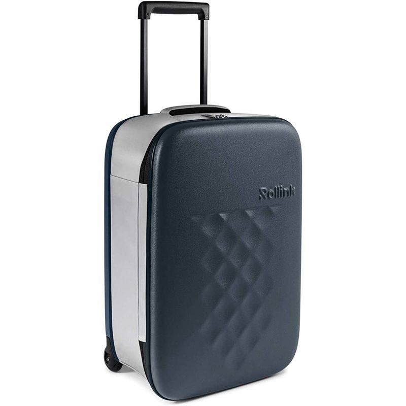 新発売の新発売のキャリーケース 機内持ち込み可 小さい 超軽量 1-2泊に最適 小旅行 ROLLINK(ローリンク) FLEX 折り畳み スーツケース40リ  スーツケース、キャリーバッグ