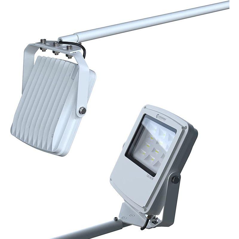 グッド・グッズ　アームセット　50W　高演色性　防水　投光器　IP66　5600LM　広角照明　看板　フラッドライト　看板用　アームライト