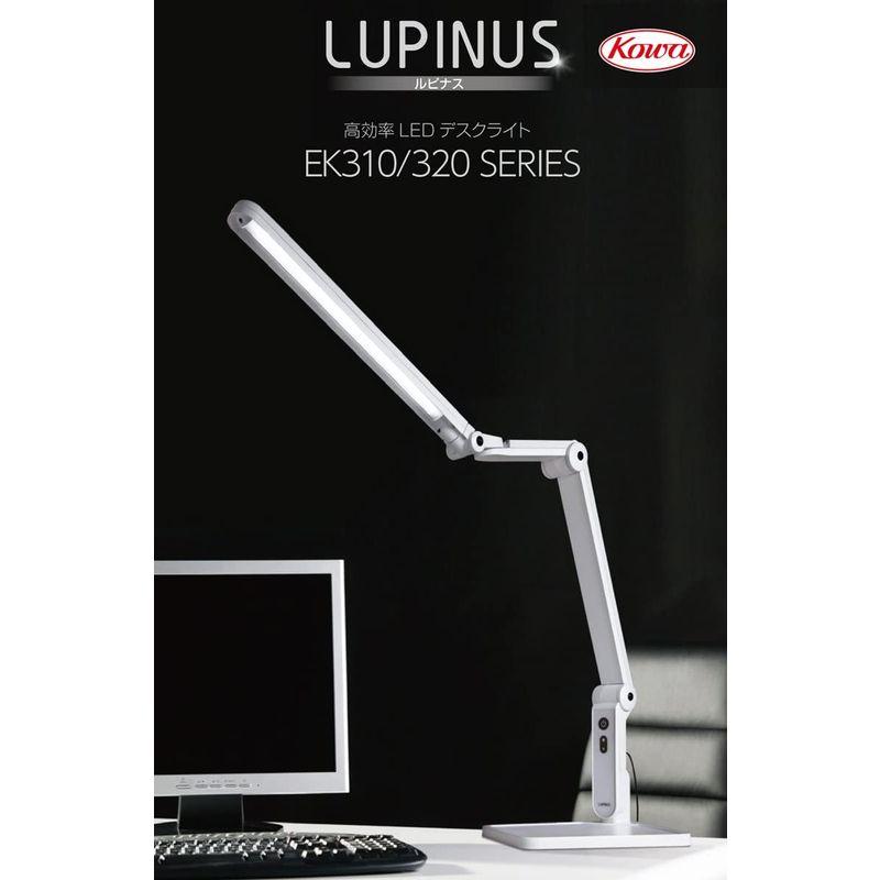 興和 LUPINUS 「多重影ができにくい」 高効率LEDデスクライト(スタンド