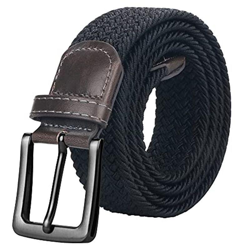 Macoking ベルト メンズ カジュアル おおきいサイズ メンズベルト ゴムベルト メッシュベルト Belt おしゃれ 父の日プレゼント 期間限定