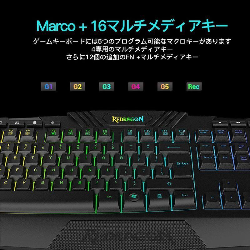正規店仕入れの Bengoo ゲーミングキーボード キーボード 有線 キー マルチメディアショートカス備え 5種類rgb Ledライト変更可能 25キー防衝突 Pc Laptop 対応 Glm Co Il