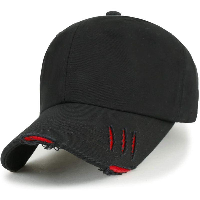 イリリリー ililily 63％以上節約 ビンテージ ウォッシュ コットン 綿 トラッカー 大きい キャップ 蔵 サイズ 野球 Red Black 帽子