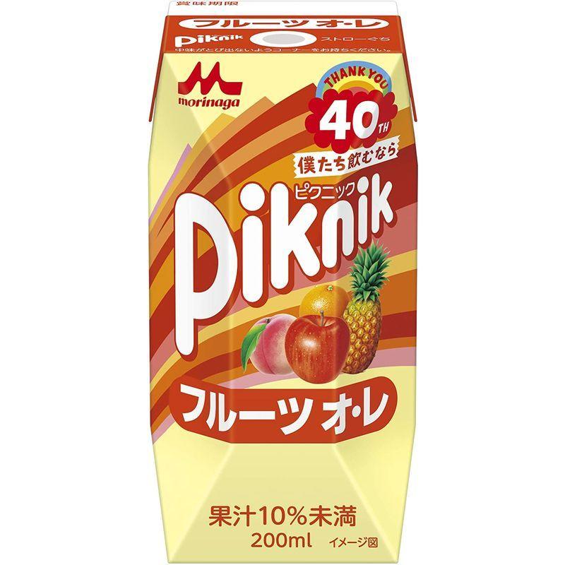 森永 ピクニック フルーツ オ レ 0ml 紙パック 飲料 ドリンク 飲み物 常温保存24本 苺一会 通販 Yahoo ショッピング