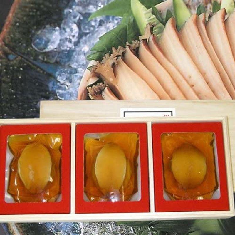 極鮑煮貝 3粒 150g あわび 煮貝 ギフト かいやの煮貝 山梨県 数々のアワードを受賞