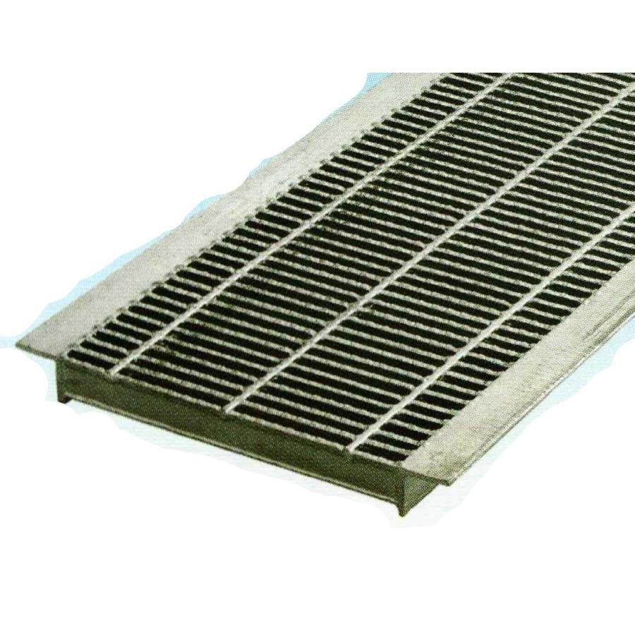 U字溝200mm用グレーチング 細目 ノンスリップ スチール製 適用荷重 T-2