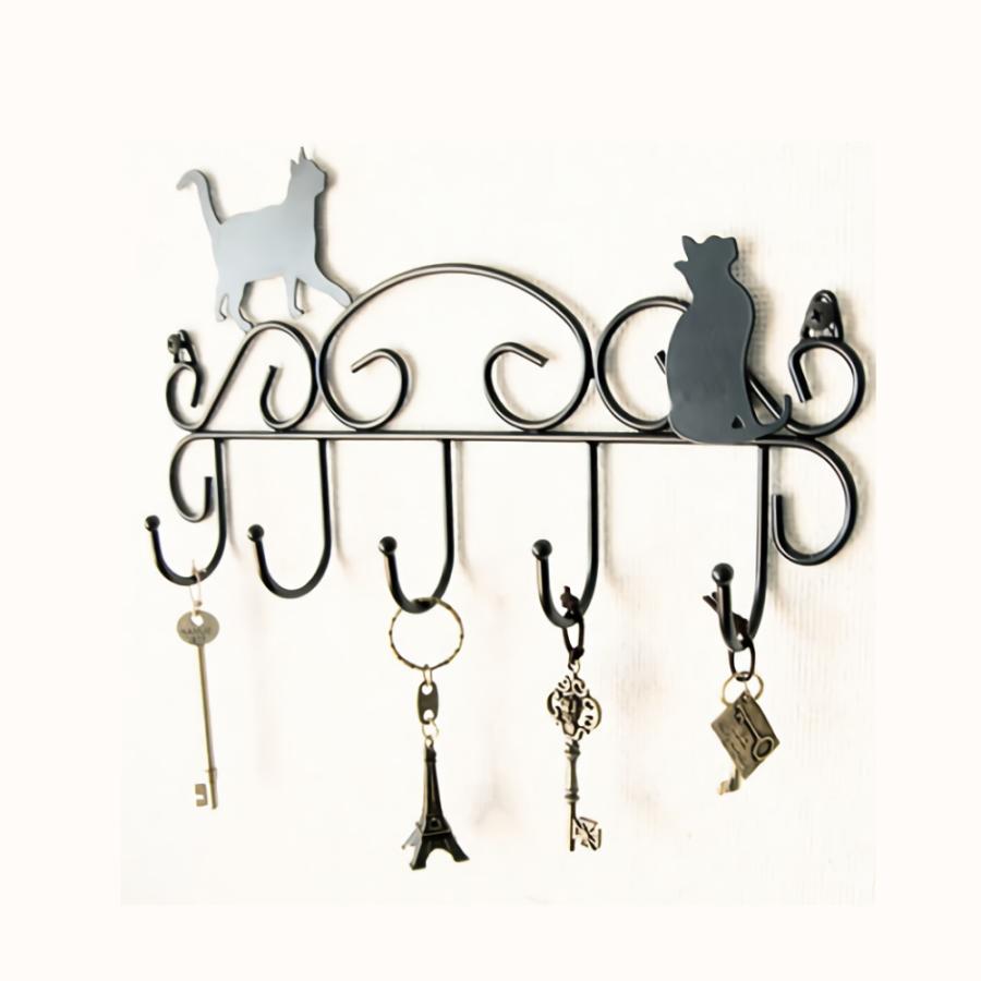 猫のウォールキーフック Kf 34c ウォールアート 壁掛け 壁飾り 壁面装飾 キーフック キーホルダー ネコ ねこ マスコット おしゃれ インテリア 雑貨 フック 414 Mapleポッポ 通販 Yahoo ショッピング