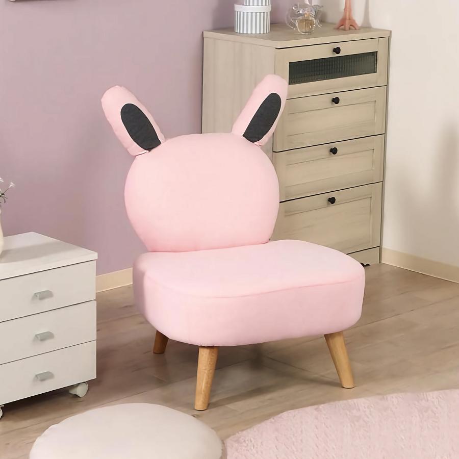 値引 ウサギソファ 1人掛け こしかけ いす ソファ 椅子 チェア インテリア かわいい キュート 家具 子ども部屋 姫部屋 ピンク グレー 50 Off Atempletonphoto Com