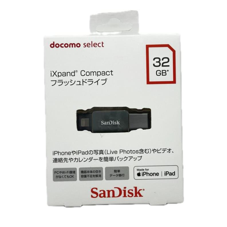 サンディスク iXpand Compactフラッシュドライブ 32GB [SDIX50N-032G 