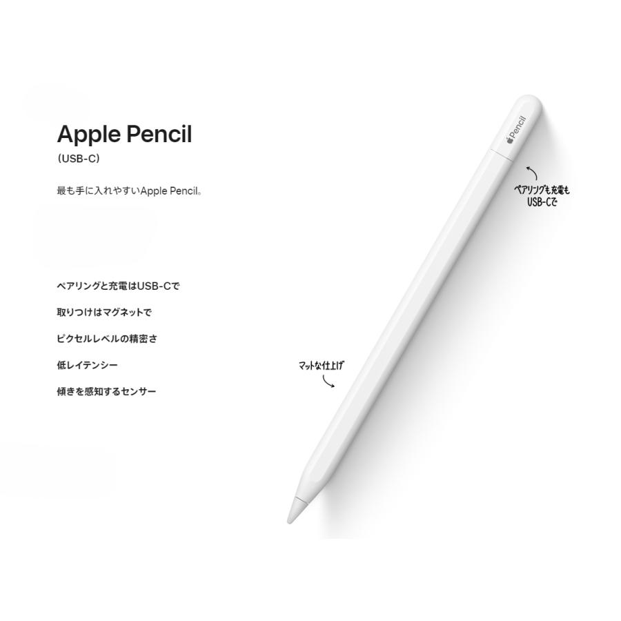 未使用(開封だけした)Apple Pencil(USB-C)MUWA3ZA/A
