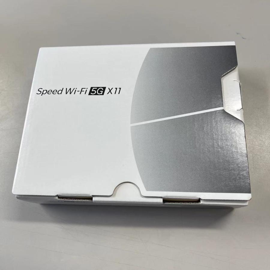 新品未使用]SIMフリー Speed WiFi 5G X11 [ホワイト] NAR01 楽天SIM 