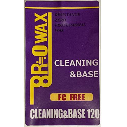 【R≒0WAX】アールゼロ/スノーボード、スキーワックス CLEANING&BASE 120 クリーニング＆ベース 純パラフィン s