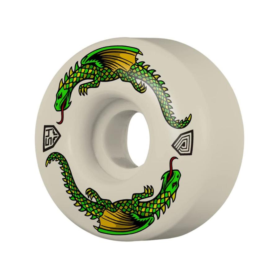 Powell Peralta Dragon Formula 93A グリーンドラゴン スケートボードホイール (54mm x 32mm) s