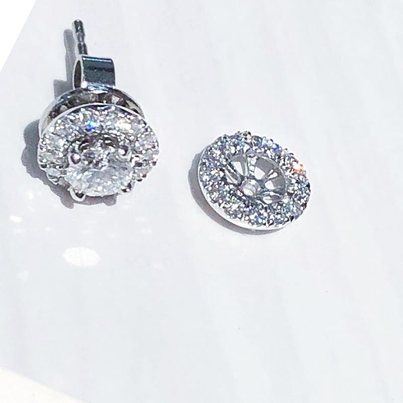 専用です。ＰT900 ダイヤモンドピアス　両耳用 PT900 ダイヤモンド 光円盤 ピアスジャケット 両耳用セット : icon