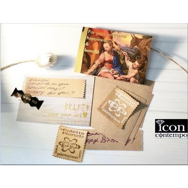 葉っぱと貝殻 金箔厚盛メッセージカード ルーン文字 クラフトシール付き 5枚セット Glica Leafshell Gld Icon Contempo 通販 Yahoo ショッピング