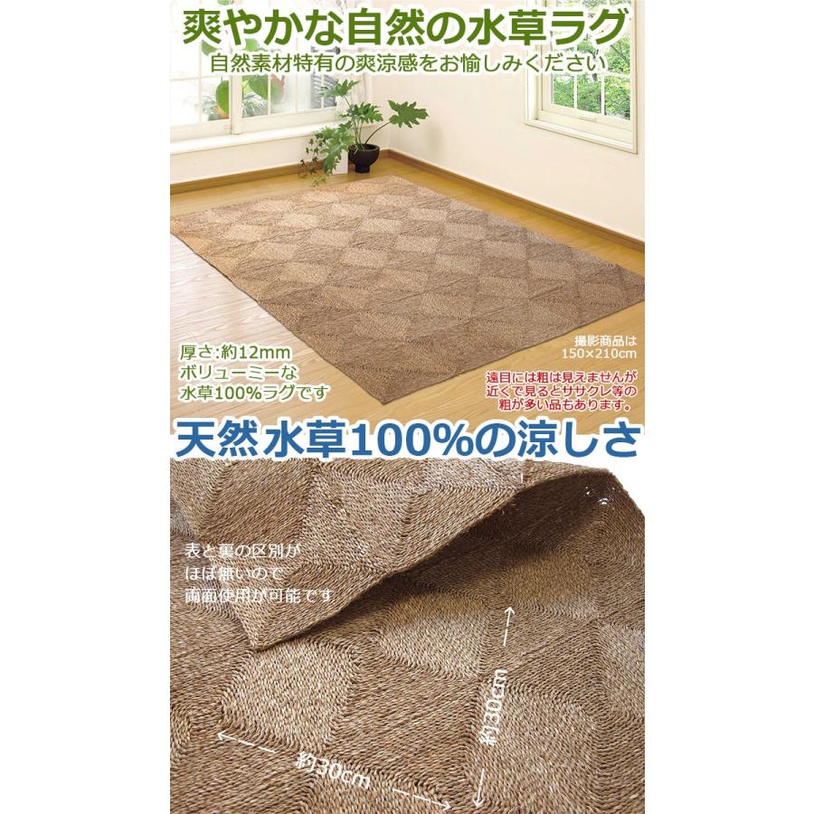 い草 ラグ 約 3畳 180×240cm ござ ひんやり クール 天然素材 自然素材