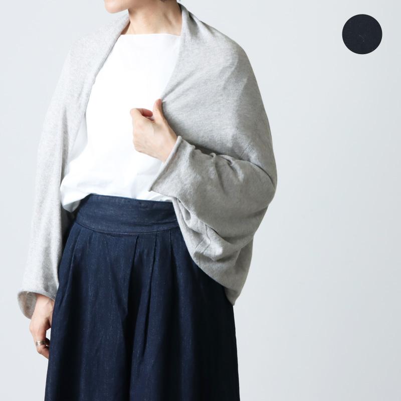 evameva (エヴァムエヴァ) cotton cashmere bolero / コットンカシミヤ  