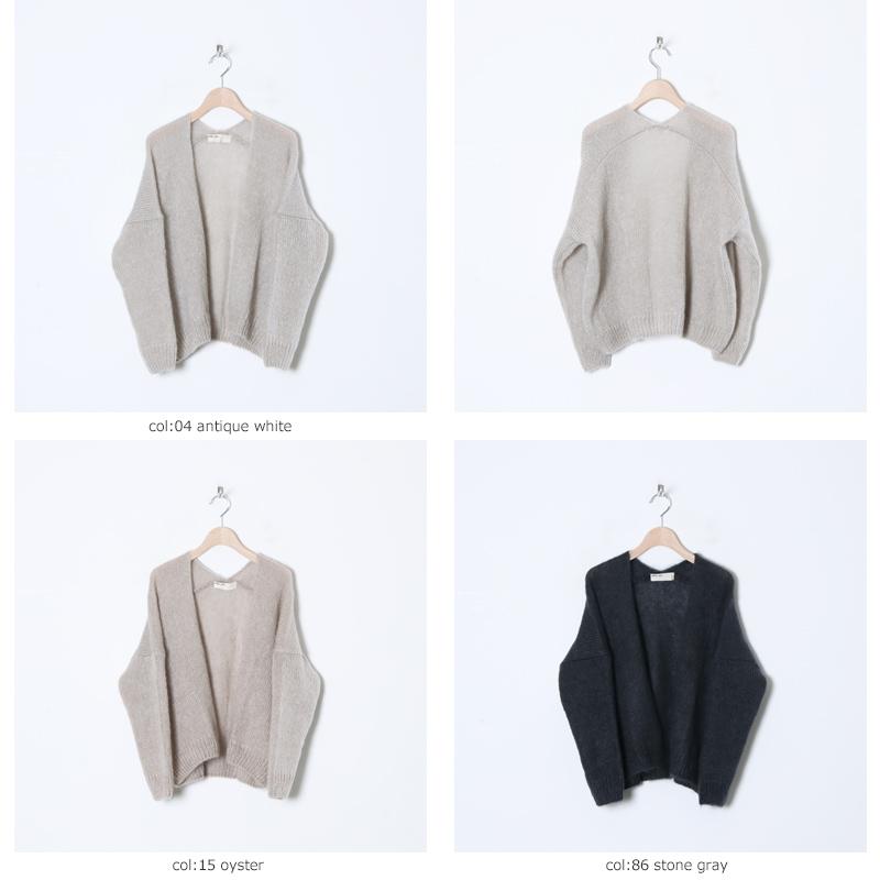 evam eva evameva (エヴァムエヴァ) mohair silk cardigan evam eva evameva (エヴァムエヴァ) mohair silk cardigan