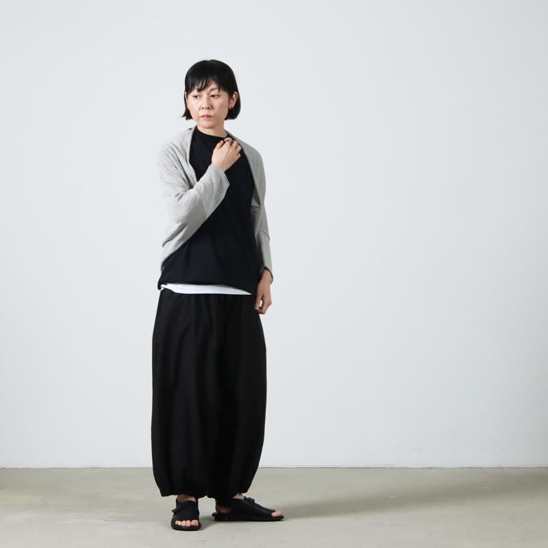 新品 エヴァムエヴァ アシンメトリー ノーカラーリネン