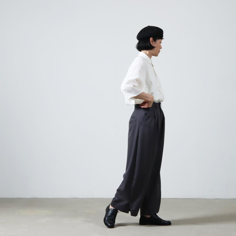 FACTORYアイリッシュリネンカジュアル半袖シャツ FACTORY（ファクトリー）/ アイリッシュリネン（シワ加工